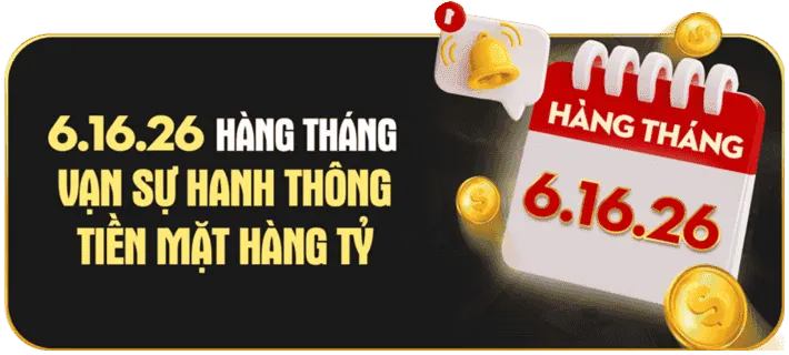 Tiền Thưởng Chào Mừng Lên Đến Hàng Triệu Đồng
